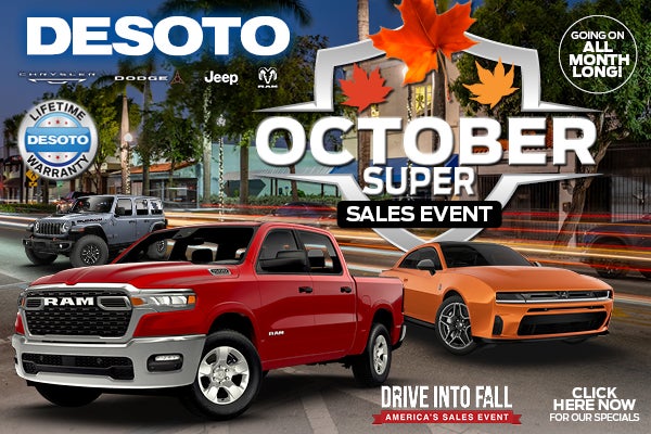 OCTOBER SUPER SALES EVENT